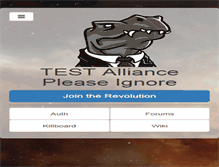 Tablet Screenshot of pleaseignore.com